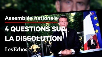 4 questions sur la dissolution de l'Assemblée nationale