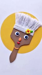 _'Get ready to paint outside the lines this Labor Day with our woolen string brushes!   Unleash your child... and unique crafting activity. #LaborDayCrafts #KidsArt #CraftingWithKids'#LaborDayCrafts#KidsArt#CraftingWithKids#Creativ