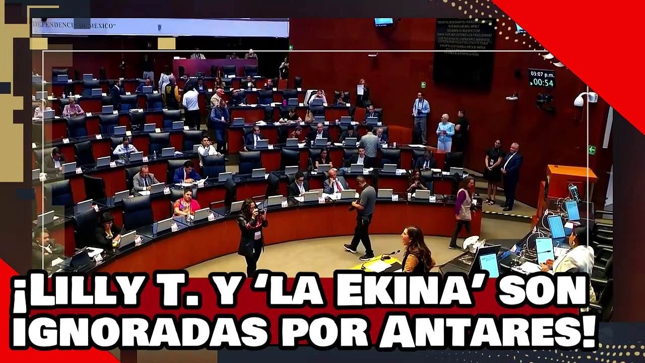 ¡VEAN! ¡Lilly T. y ‘la Ekina’ son brutalmente ignoradas por Antares por atacar a AMLO con idioteces!