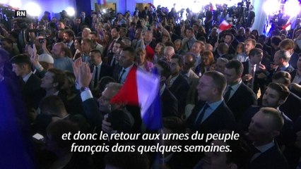 Triomphe du RN aux européennes et dissolution: réactions politiques