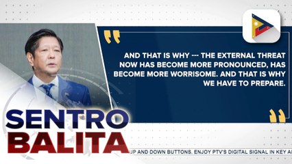 PBBM, hinimok ang Pilipinas na maging handa sa anumang ‘external threat’