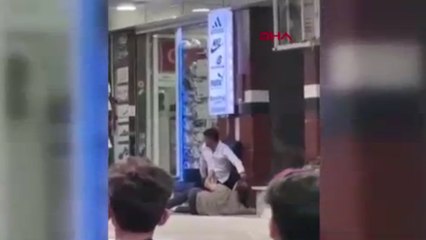 Küçükçekmece'de üzerine atladığı saldırganı etkisiz hale getirdi