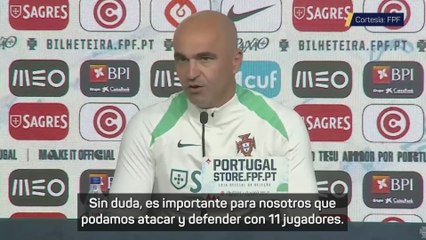 ROBERTO MARTÍNEZ y CRISTIANO RONALDO: "Ataquemos y DEFENDAMOS con 11"