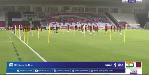 مواجهة مرتقبة بين المنتخب القطري ونظيره منتخب الهند