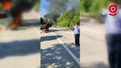 Sinop'ta korkunç kaza: 3 kişi öldü, 3 kişi yaralandı