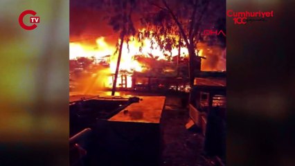 Yeryüzünün en iyi hosteli seçilmişti: Olimpos'taki ünlü ağaç evler ikinci kez tamamen yandı!