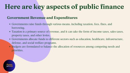Introduction to Public Finance