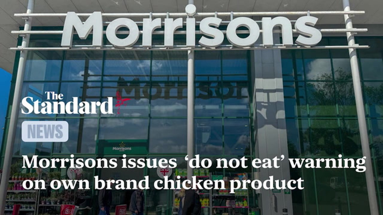 Morrisons recalls own brand chicken product and issues 'do not eat' warning over fears it may contain metal