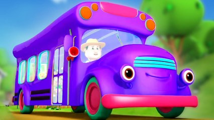 Wheels On The Bus Fun Adventure and Vehicles Songs for Toddlers
