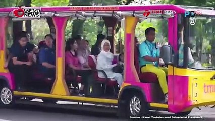 Saat Presiden Jokowi Ajak Keluarga Tamasya ke TMII