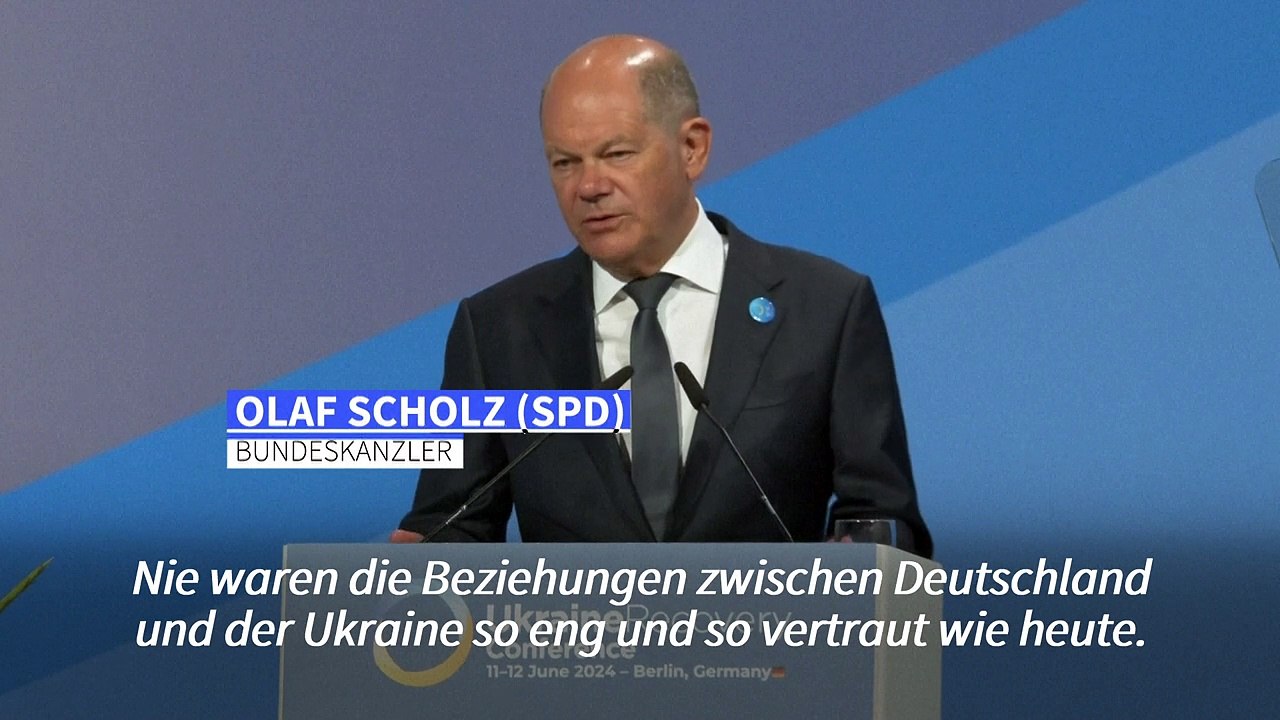 Scholz: Ukraine unterstützen 'mit allem, was möglich ist'
