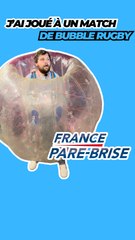J’ai joué un match de Bubble Rugby sur la pelouse de Jean Bouin