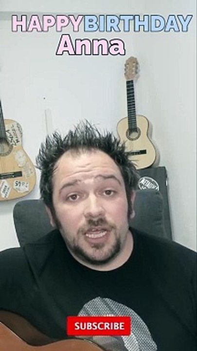 Happy Birthday, Anna! Geburtstagsgrüße an Anna