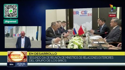 Télécharger la video: Avanza la reunión de ministros de asuntos exteriores de los países miembros de brics y brics+(plus)