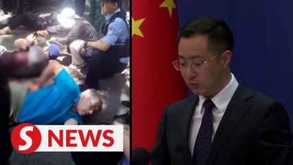 China foreign ministry says stabbing of US educators was random incident