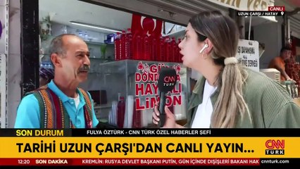Hatay'da Tarihi Uzun Çarşı'da Kurban Bayramı telaşı