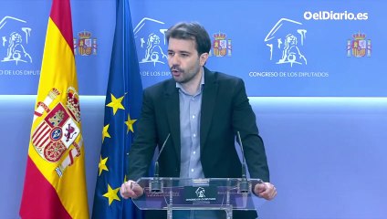 Podemos, sobre la dimisión de Yolanda Díaz: “Decidimos pasar página y ser respetuosos con las decisiones de otros partidos, hoy no va a ser distinto"