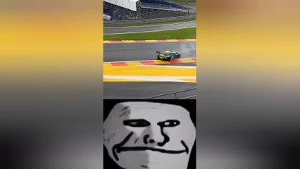 STOLE CAR AND CRASHED IT DURING RACE