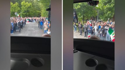 Che accoglienza a Iserlohn per l'Italia: ecco il video di Spalletti. Il c.t.: "Siete anche voi un nostro numero 10"