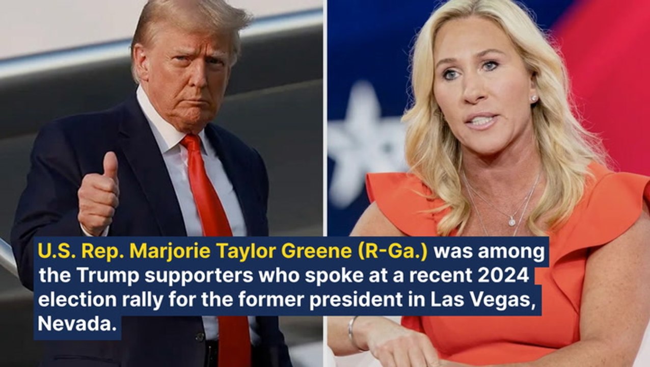 Marjorie Taylor Greene Compares Donald Trump To Jesus: "The Man That I Worship Is Also A Convicted Felon"