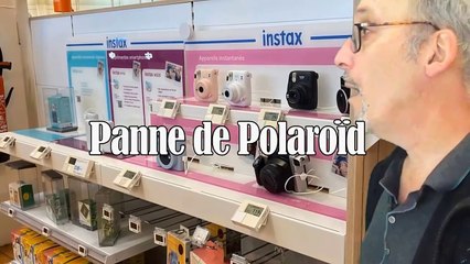 Panne de mon appareil photo