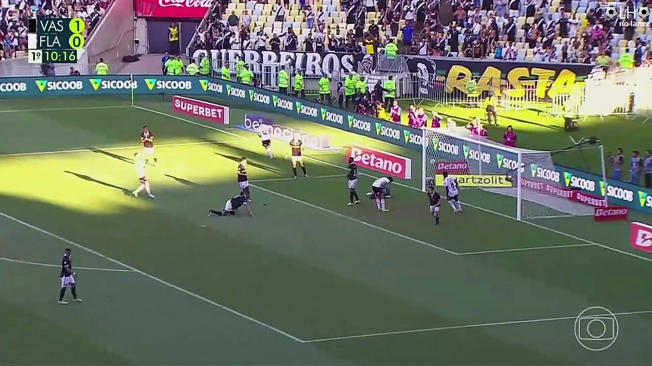 1º Tempo - Vasco 1 x Flamengo 6 - 02/06/2024 - Brasileirão
