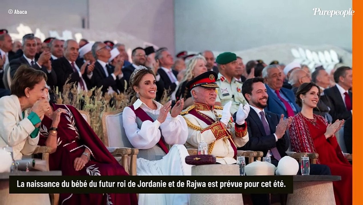 Photos du ventre arrondi de Rajwa de Jordanie : la princesse divine aux côtés de Rania qui a misé sur l'originalité