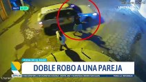 Video: En menos de un minuto, roban dos veces a una pareja en la zona de El Paso