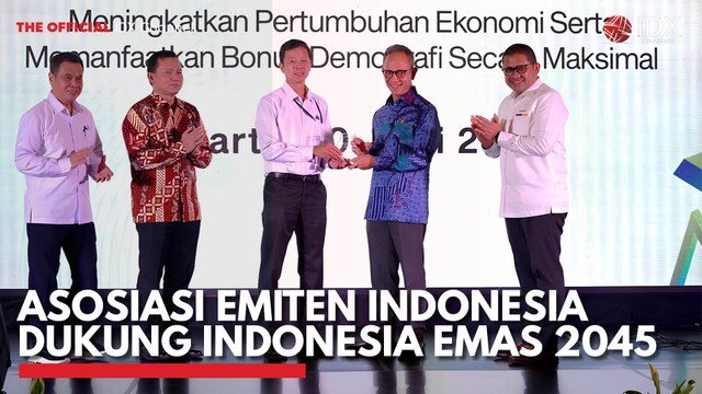 Asosiasi Emiten Indonesia Dukung Indonesia Emas 2045