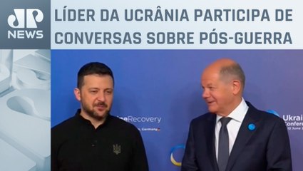 Zelensky tem encontro com Olaf Scholz na Alemanha nesta terça (11)