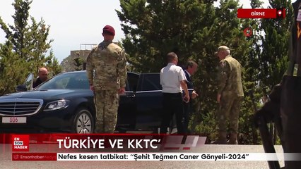 Türkiye ve KKTC'den nefes kesen tatbikat: "Şehit Teğmen Caner Gönyeli-2024"