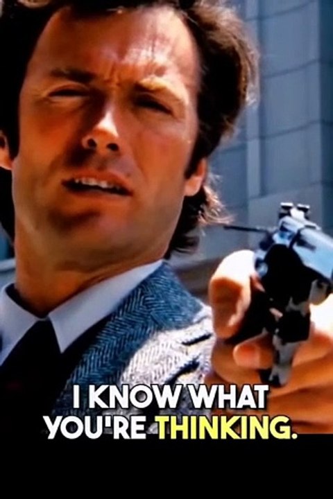 Dirty Harry - 44 Magnum - Clint Eastwood