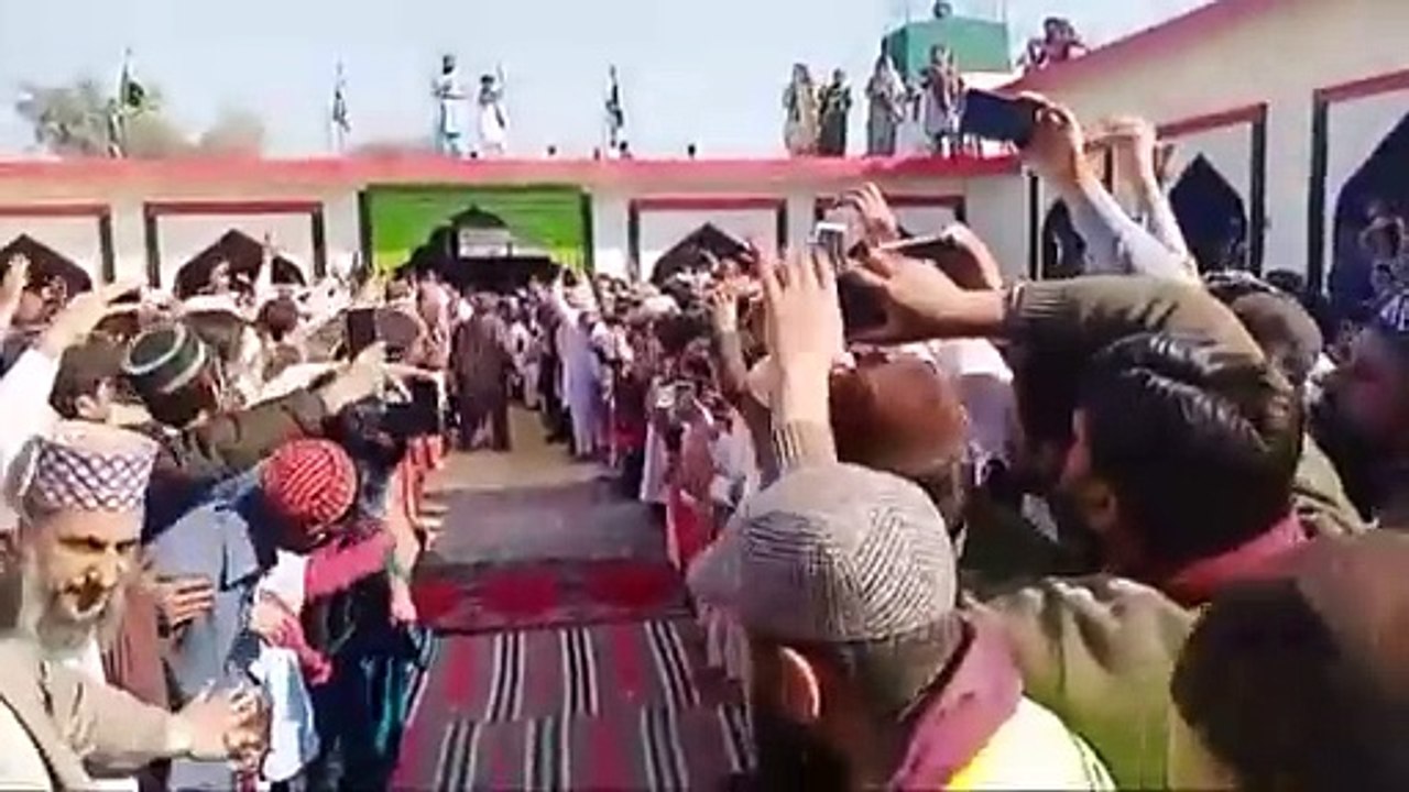 قائد محترم حضرت سعد حسین رضوی صاحب کےاستقبال اور نکاح سے پہلے کی مسجد کے کچھ لمحات--(360P)