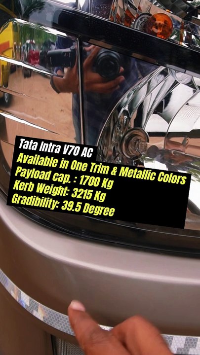 बड़ा है तो बेहतर है । ।  Tata Intra V70 Detailed Review #tatatruck  #intra #pickup