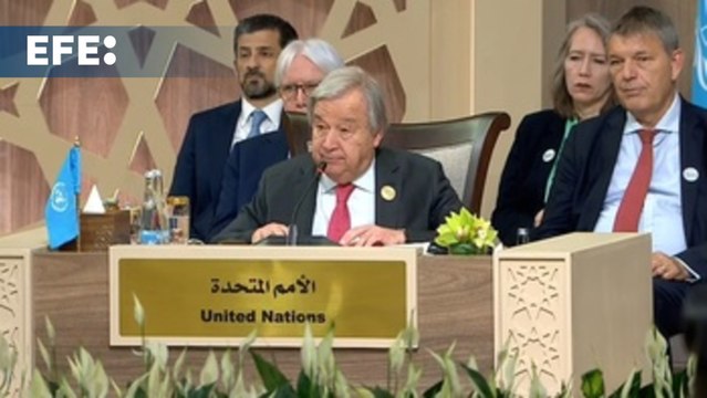 Guterres: Acojo positivamente la propuesta de paz de Biden e insto a las partes a que lleguen a un acuerdo