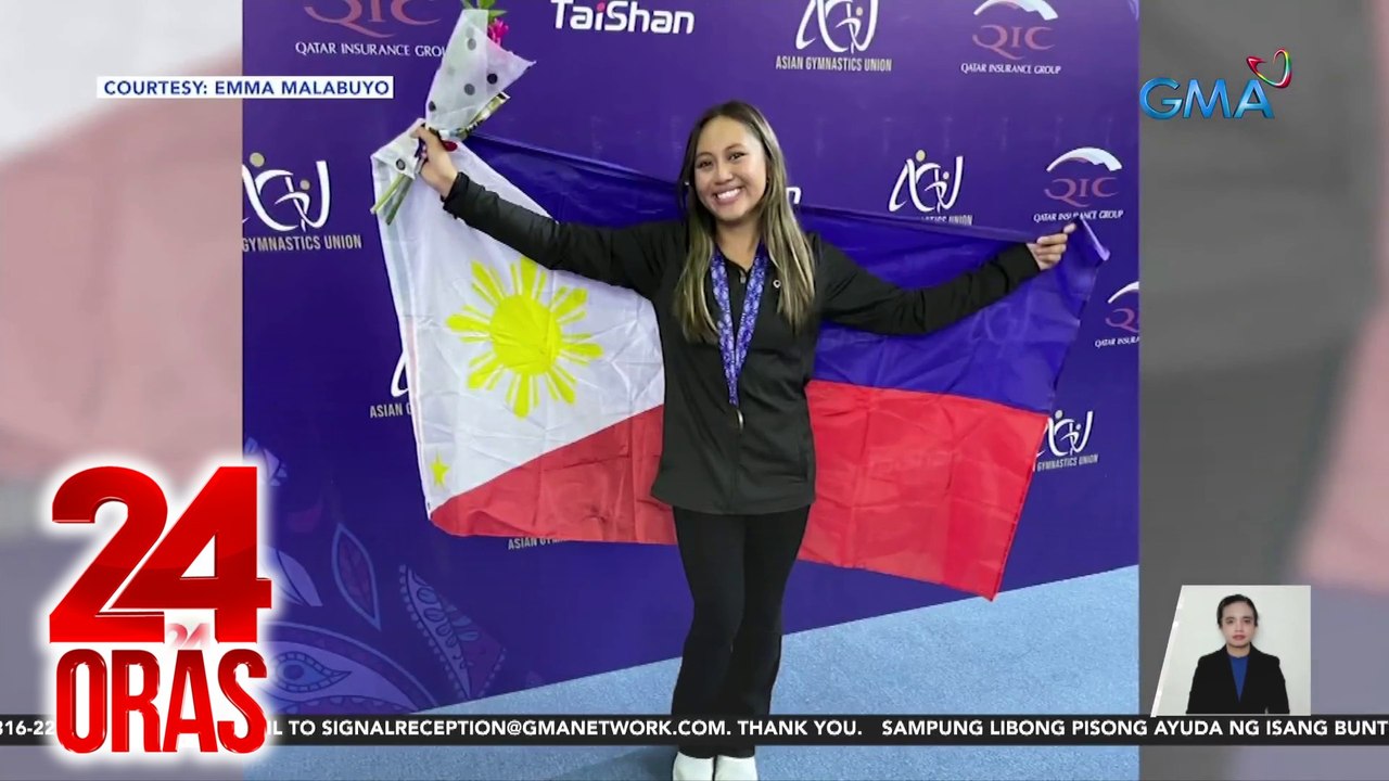 Emma Malabuyo, ikaapat na Filipino gymnast na kakatawan sa PH sa Olympics | 24 Oras