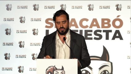 Alvise Pérez afirma que "España se ha convertido en la fiesta de los criminales"