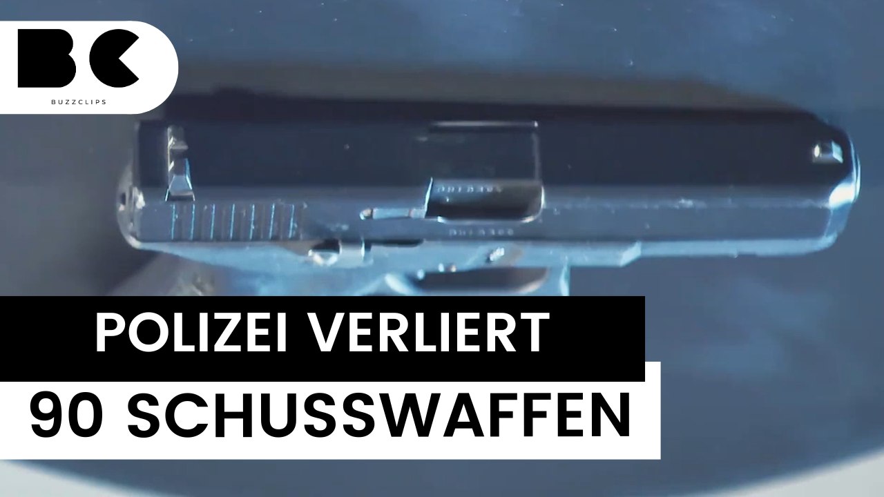 Polizeischule: 90 schusswaffen verschwunden!