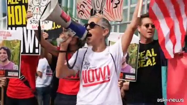 Tel Aviv, familiari degli ostaggi manifestano all'hotel di Blinken