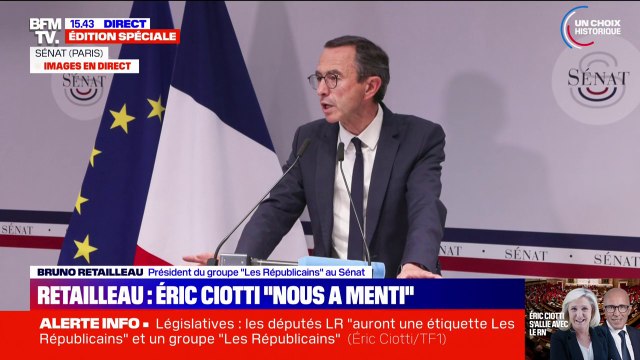 C'est sans doute un spectacle qui attriste nos compatriotes , déplore Bruno Retailleau