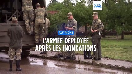 L'Autriche déploie l'armée pour aider la population après de graves inondations