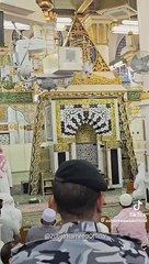 روضہ رسول صلی اللہ علیہ وسلم کی حاضری