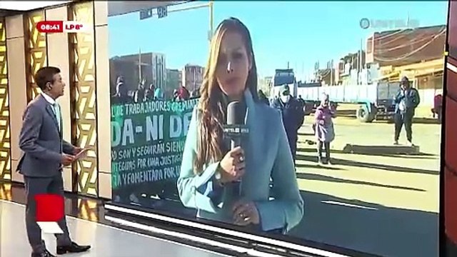 Gremiales parten de Patacamaya rumbo a La Paz para exigir al Gobierno solución a los dólares y al combustible