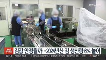 김값 안정될까…2024년산 김 생산량 6% 늘어