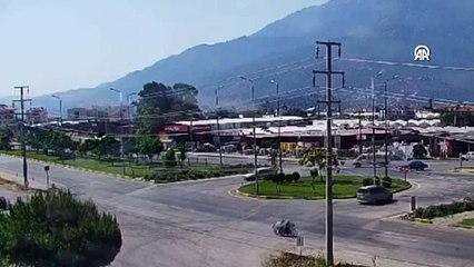 95 yaşındaki sürücünün öldüğü kaza saniye saniye kamerada