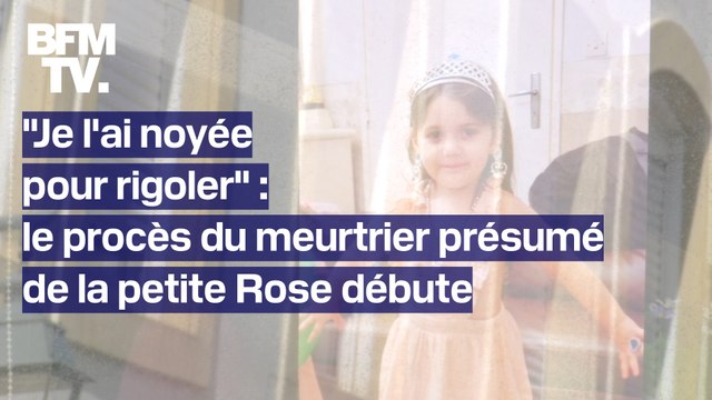 Je l'ai noyée pour rigoler : le profil inquiétant du meurtrier présumé de la petite Rose, dont le procès débute aujourd'hui