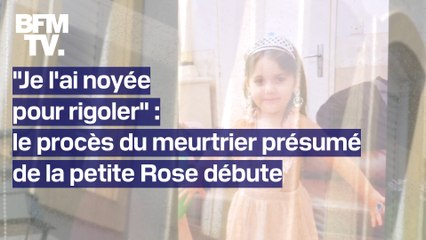 "Je l'ai noyée pour rigoler": le profil inquiétant du meurtrier présumé de la petite Rose, dont le procès débute aujourd'hui