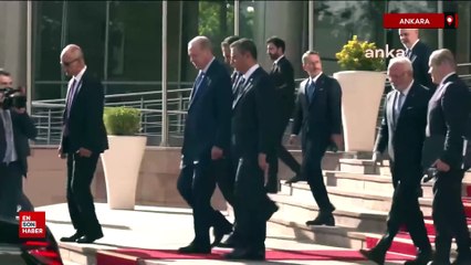 Cumhurbaşkanı Erdoğan, Özgür Özel görüşmesi sona erdi