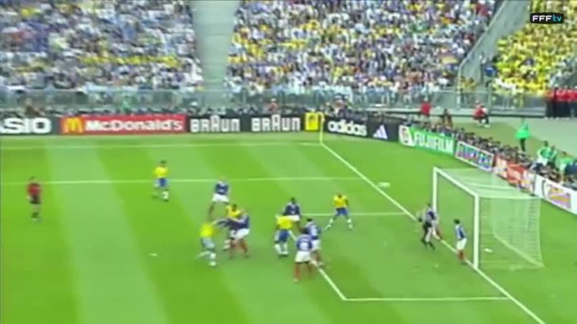 Programme Souvenir Finale Coupe Du Monde 1998 - France Vs Brésil - Fiche Résultat Originale