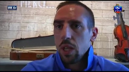 Ribéry revient sur le match France - Islande